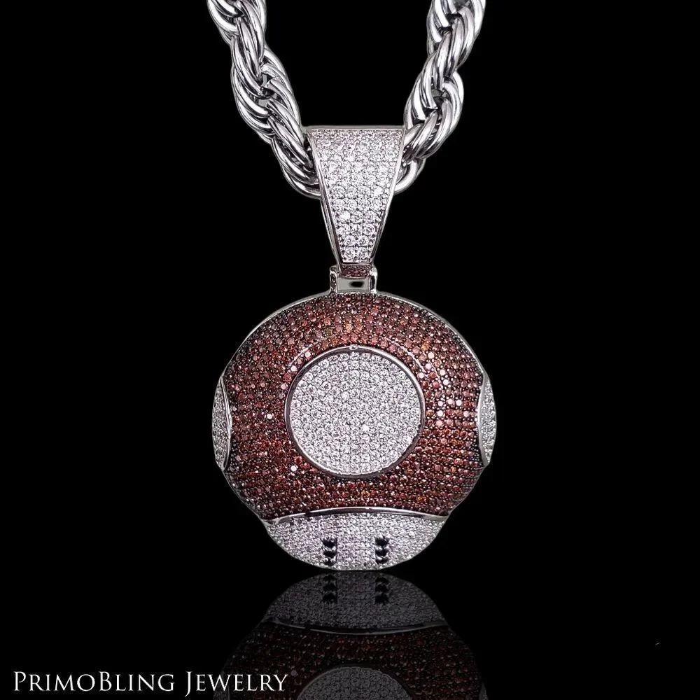 Mario Mushroom Necklace